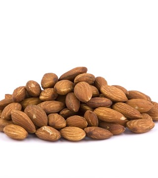 Amandelen bruin, gebrand