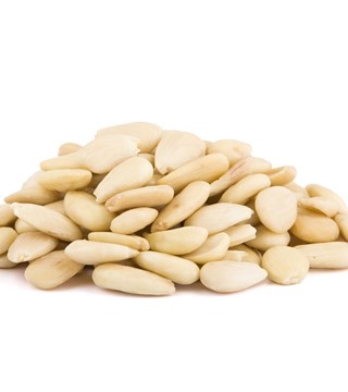 Spaans amandelen wit, naturel