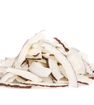 Kokos Slices Gedroogd